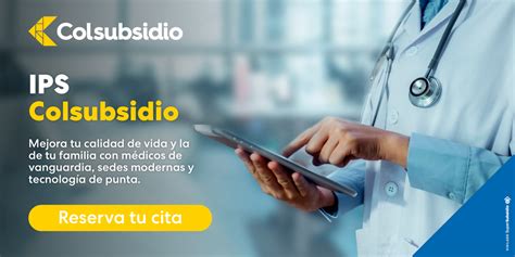 citascolsubsidio|Salud Colsubsidio 